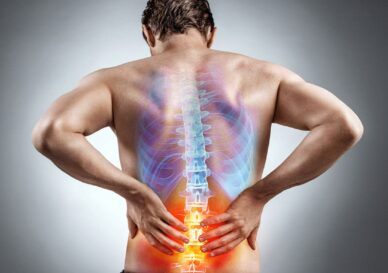 Estudio postural silueta columna